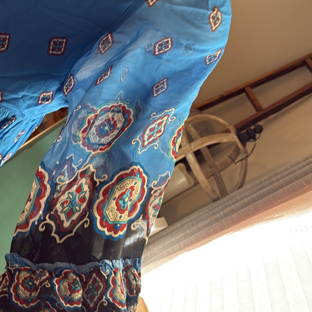 FARM Rio Blue Maxi Dress - Picture 8 of 16